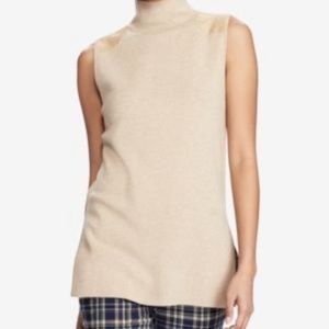 Polo Ralph Lauren mock neck sweater vest